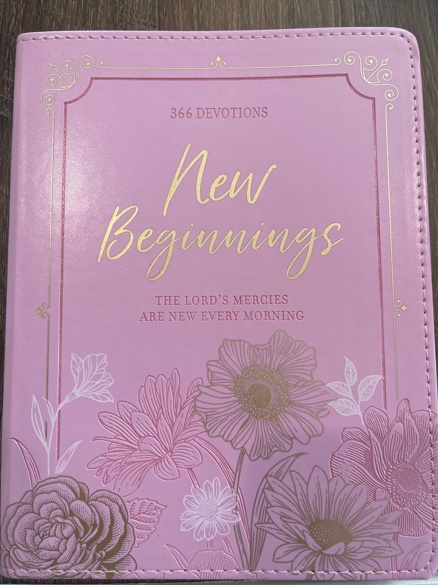 Daily Devotional with Pink Flex Cover