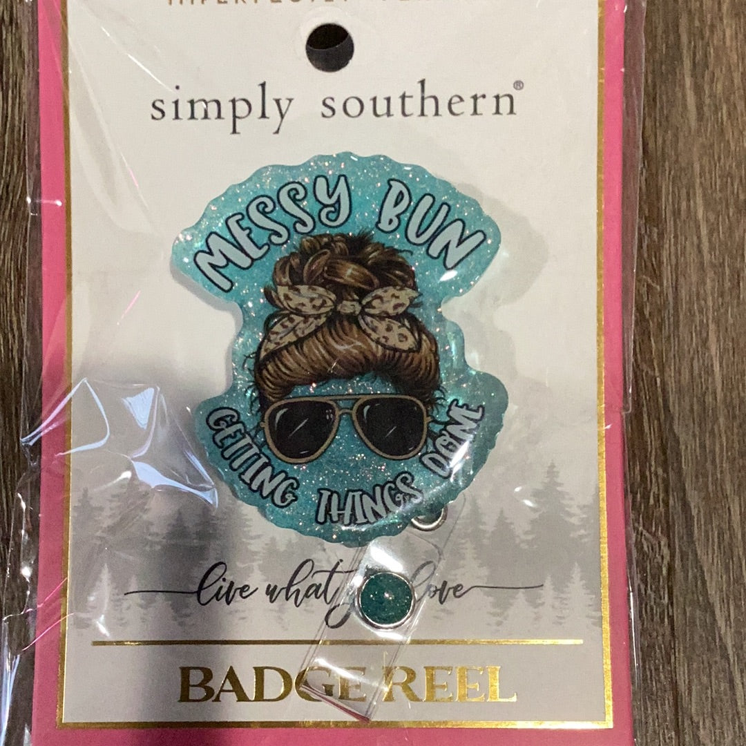 Simply Southern Badge Reels Mama Bear