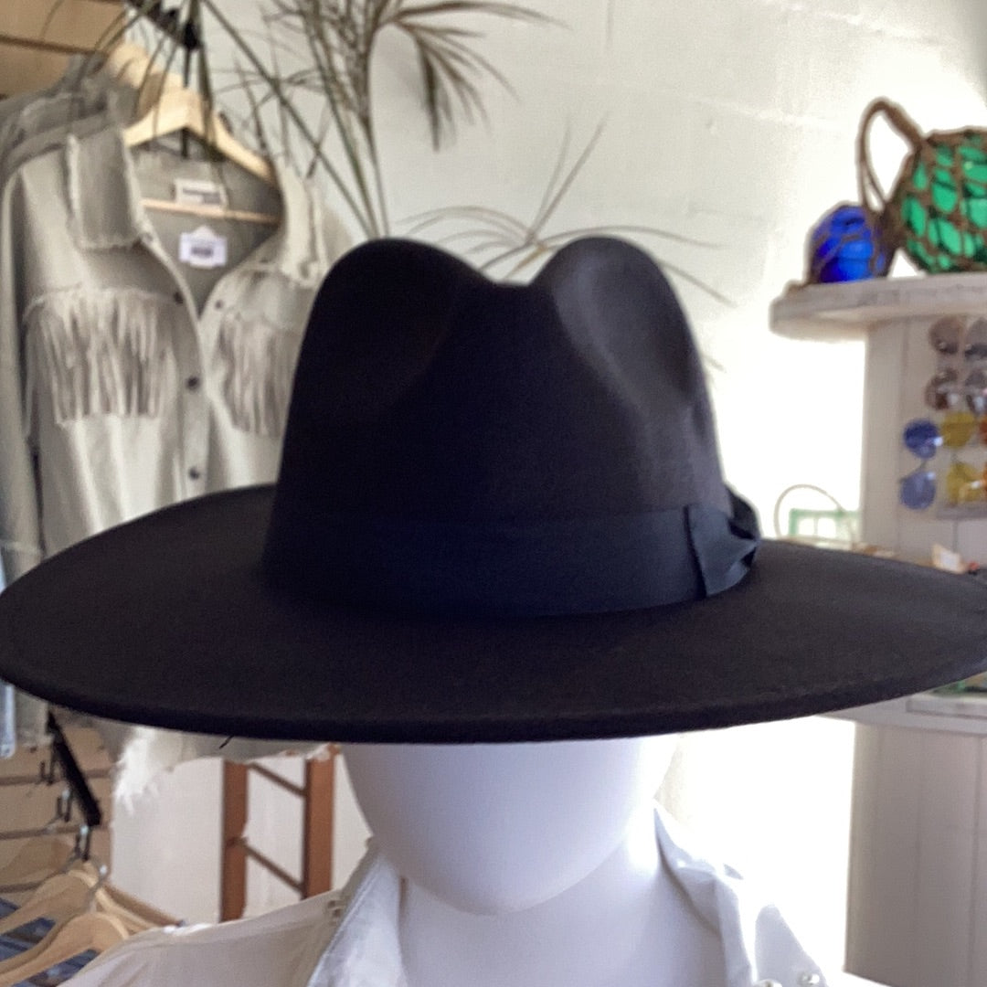 Fedora 65% Cotton 35% Polyester Black 