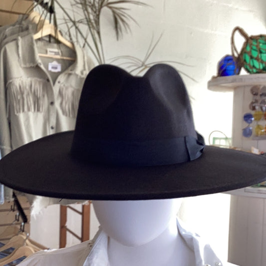 Fedora 65% Cotton 35% Polyester Black 