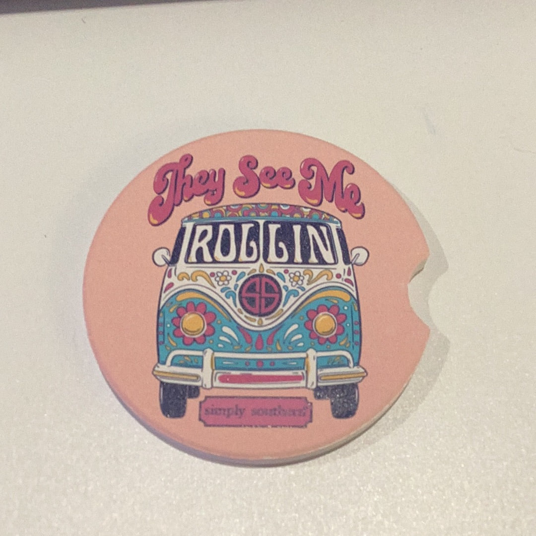 Simply Southern Car coasters