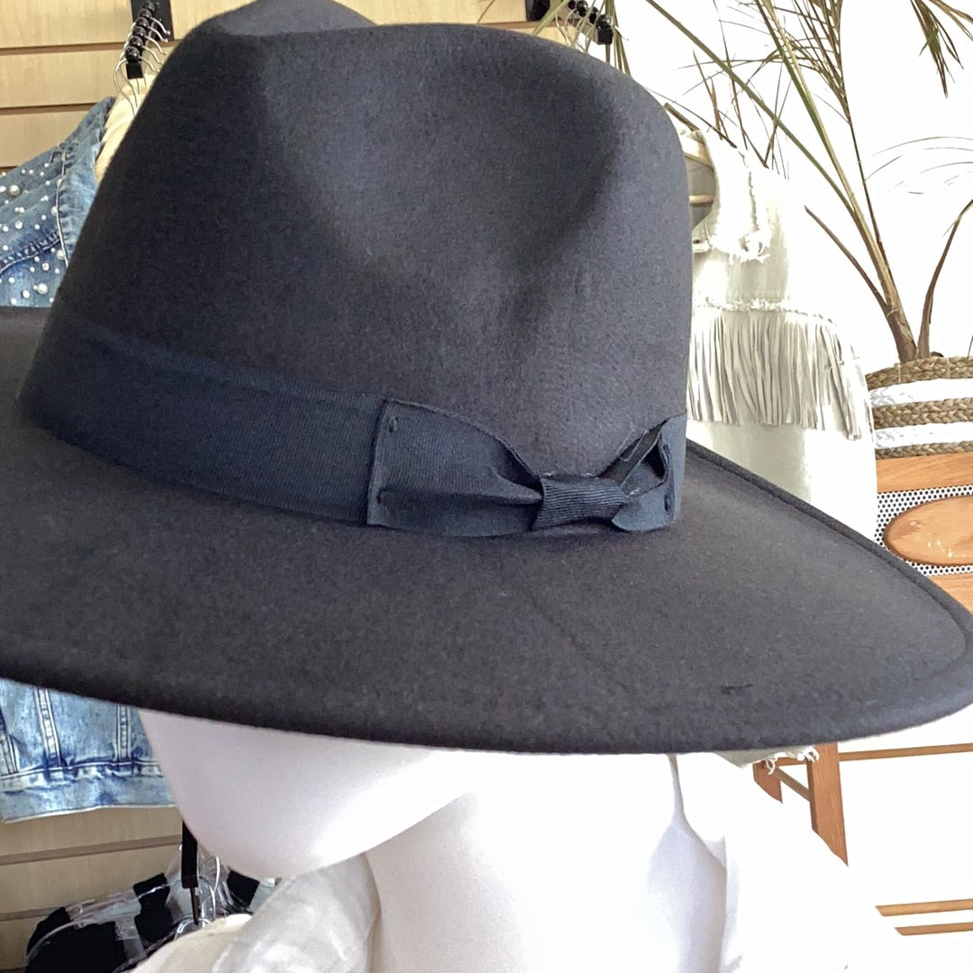 Fedora 65% Cotton 35% Polyester Black